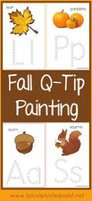 Fall Q-Tip Painting Printables!