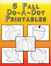 Fall Do-A-Dot Printables!