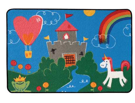 Fantasy Fun KID$ Value Discount Play Room Rug, 3' x 4'6" Rectangle