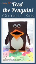 "Feed the Penguin" Preschool Game for Kids