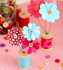 Adorable Valentine's Day Paper Bouquets
