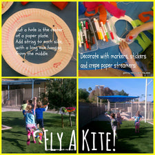 Easy Spring Kite - Craft for Kids