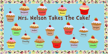 You Take The Cake! - Teacher Appreciation Display