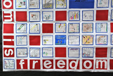 Freedom Is... - Veterans Day Writing Prompt and Wall Mural