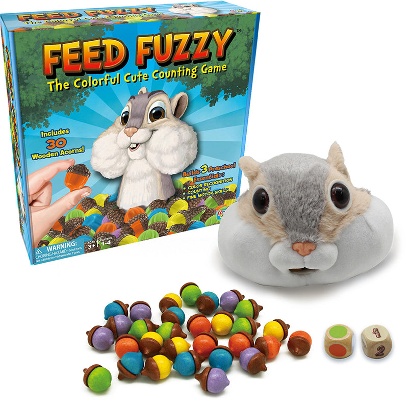Feed Fuzzy: The Colorful Cute Counting Game