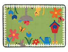 Garden Time KID$ Value Discount Play Room Rug, 4' x 6' Rectangle