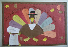 Give People Something To Be Thankful For...You! Thanksgiving Bulletin Board