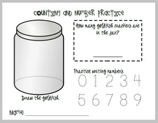 Goldfish Counting & Number Practice