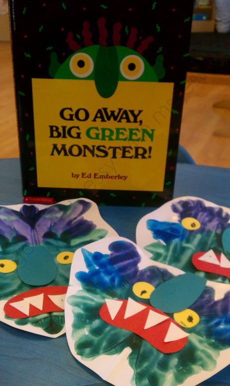 "M" is for Monster - Crafts for Preschoolers