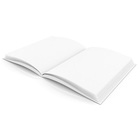 Hardcover Blank Book, Portrait 6" x 8"