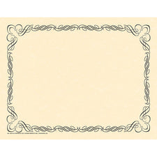 Arabesque Black Border Paper
