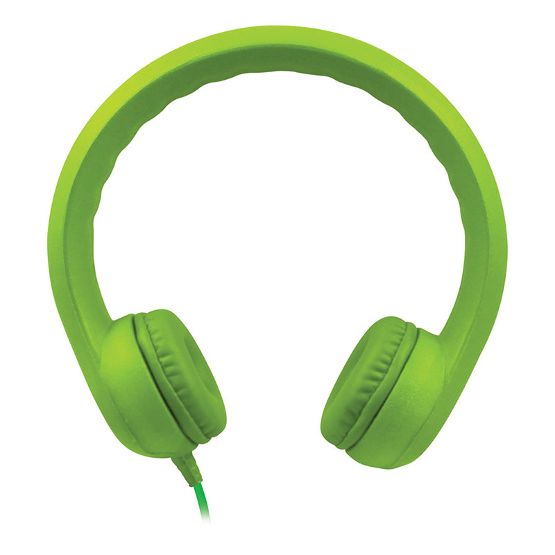 HamiltonBuhl Flex-Phones™ Single Construction Foam Headphones - Green