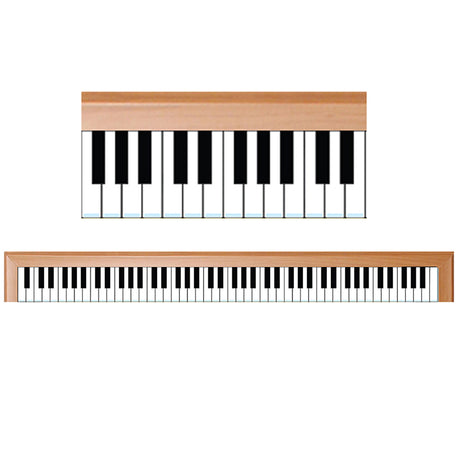Piano Keys Bulletin Board Border