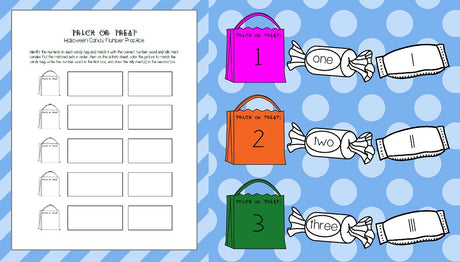 Halloween Candy Number Practice