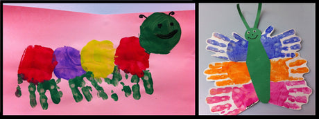 Hooray for Hand Prints! - Fun Summer Crafts for Kids