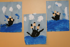 Handprint Boat Crafts for Columbus Day!