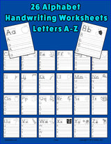 Alphabet Worksheets Bundle - 570+ Pages of Printable Alphabet Activities and Worksheets!