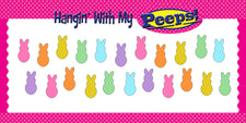 Hangin' With My Peeps! - Easter Bulletin Board Idea