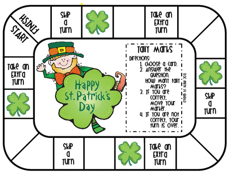 St. Patrick's Day Game - Tally Marks Practice