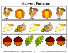 Harvest Pattern Printable