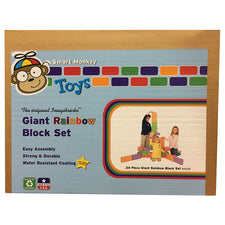 Imagibricks Rainbow Blocks 24 Pc Set