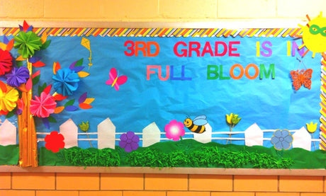 3rd Grade is in Full Bloom! - Spring Bulletin Board