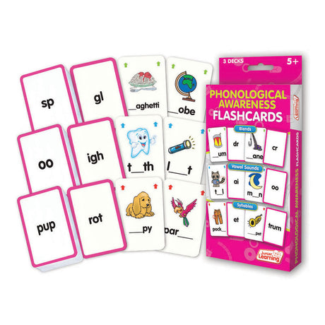 Phonological Awareness Flash Cards