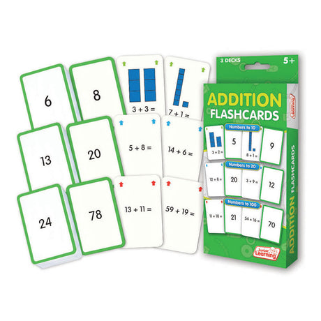 Addition Flash Cards 