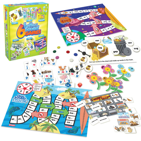 6 Letter Sound Games