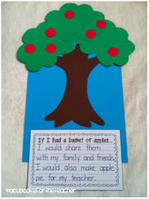 Johnny Appleseed Writing Prompts, Craftivities, & More!