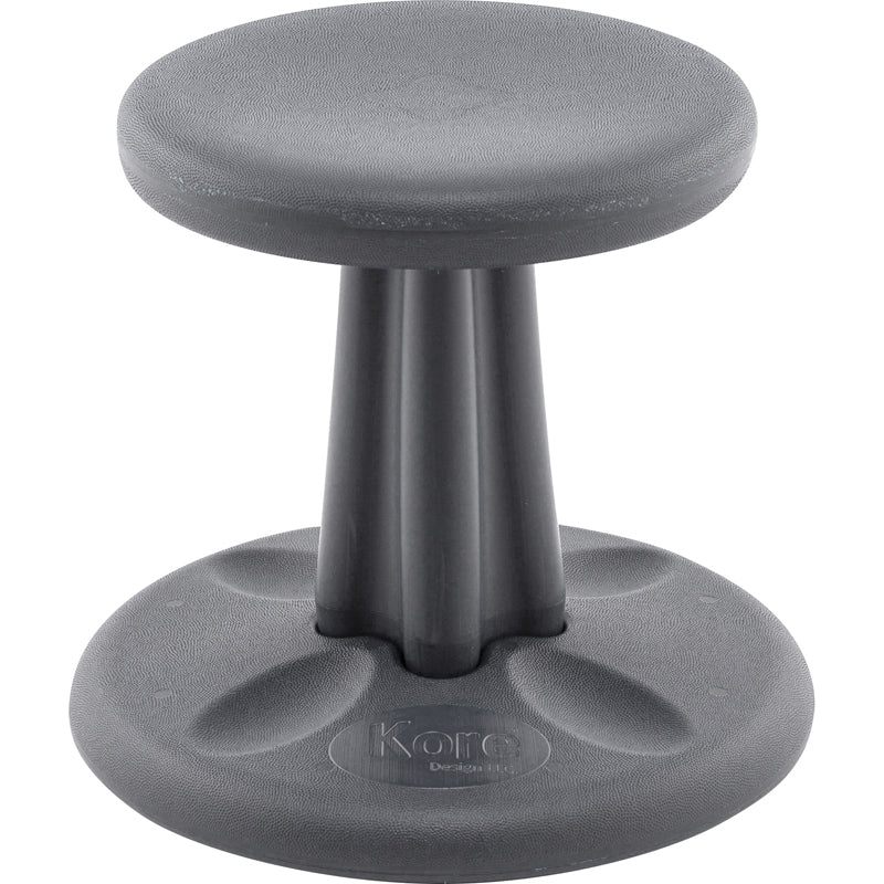 Kore™ Preschool Wobble Chair, 12" Dark Grey