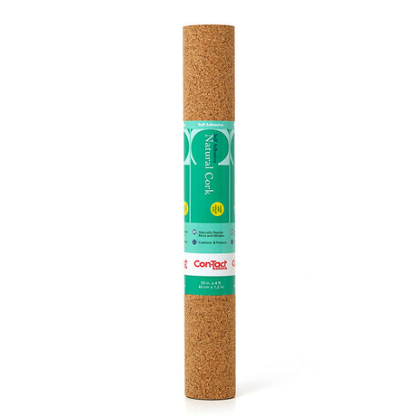 Con-Tact® Brand Natural Cork Self-Adhesive Liner, 18" x 4'