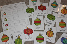 Christmas Literacy Game - Sight Words Around the Room