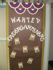 Kindergarten's "Most Wanted" - VBS & Sunday School Bulletin Board