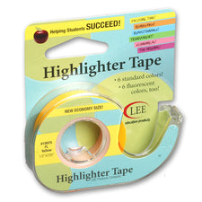 Removable Fluorescent Yellow Highlighter Tape