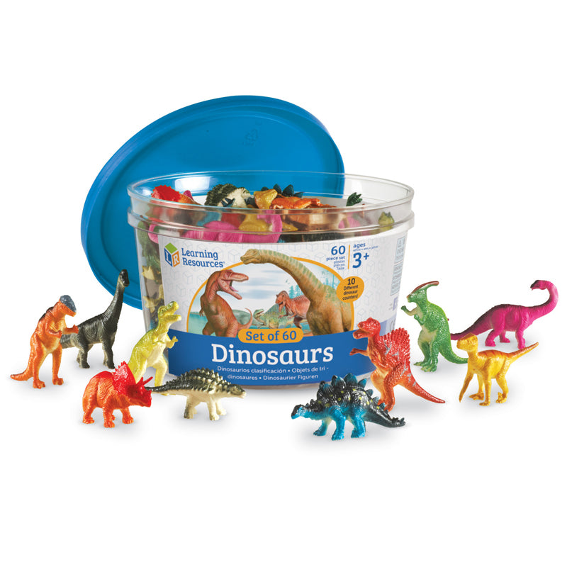 Dinosaur Counters, Set of 60