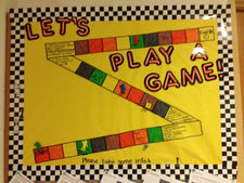 Let's Play A Game! - Board Game Inspired Display