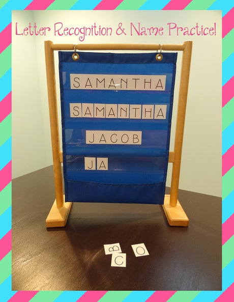 Building Names - Letter & Name Recognition Activity