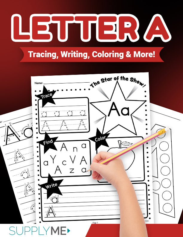 Letter A Worksheets Bundle - Fun Letter A Printables And Activities For Ages 2-5, 17 Pages