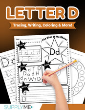 Letter D Worksheets Bundle - Fun Letter D Printables And Activities For Ages 2-5, 17 Pages