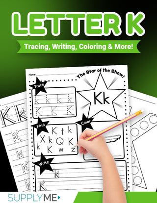 Letter K Worksheets Bundle - Fun Letter K Printables And Activities For Ages 2-5, 17 Pages