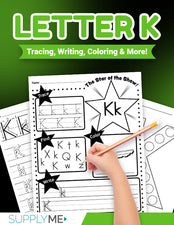 Letter K Worksheets Bundle - Fun Letter K Printables And Activities For Ages 2-5, 17 Pages