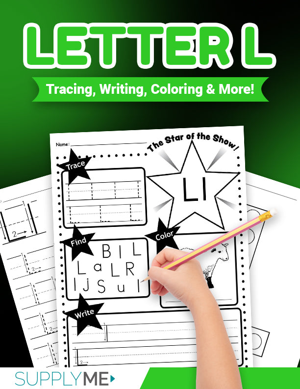 Letter L Worksheets Bundle - Fun Letter L Printables And Activities For Ages 2-5, 17 Pages