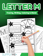 Letter M Worksheets Bundle - Fun Letter M Printables And Activities For Ages 2-5, 17 Pages