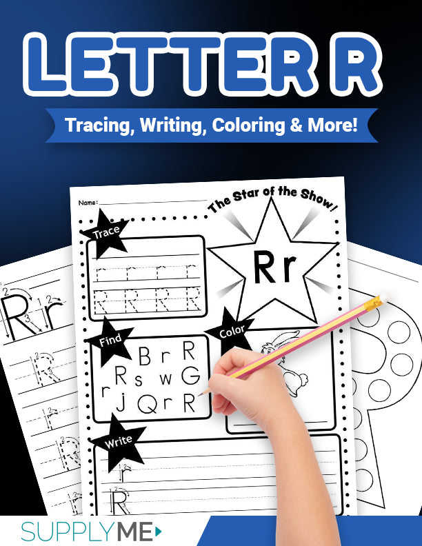 Letter R Worksheets Bundle - Fun Letter R Printables And Activities For Ages 2-5, 17 Pages
