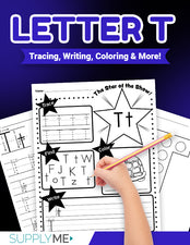 Letter T Worksheets Bundle - Fun Letter T Printables And Activities For Ages 2-5, 17 Pages