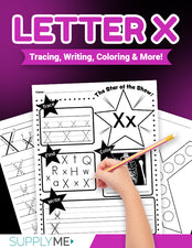 Letter X Worksheets Bundle - Fun Letter X Printables And Activities For Ages 2-5, 17 Pages