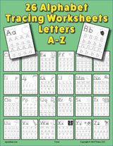 Alphabet Worksheets Bundle - 570+ Pages of Printable Alphabet Activities and Worksheets!
