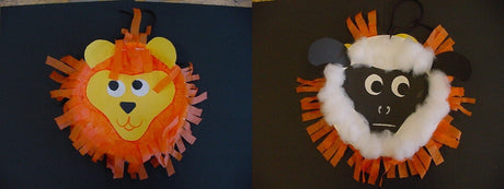 Reversible Lion & Lamb Craft!