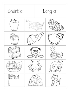 Short and Long Vowel Sorting Activity (with FREEbies!)